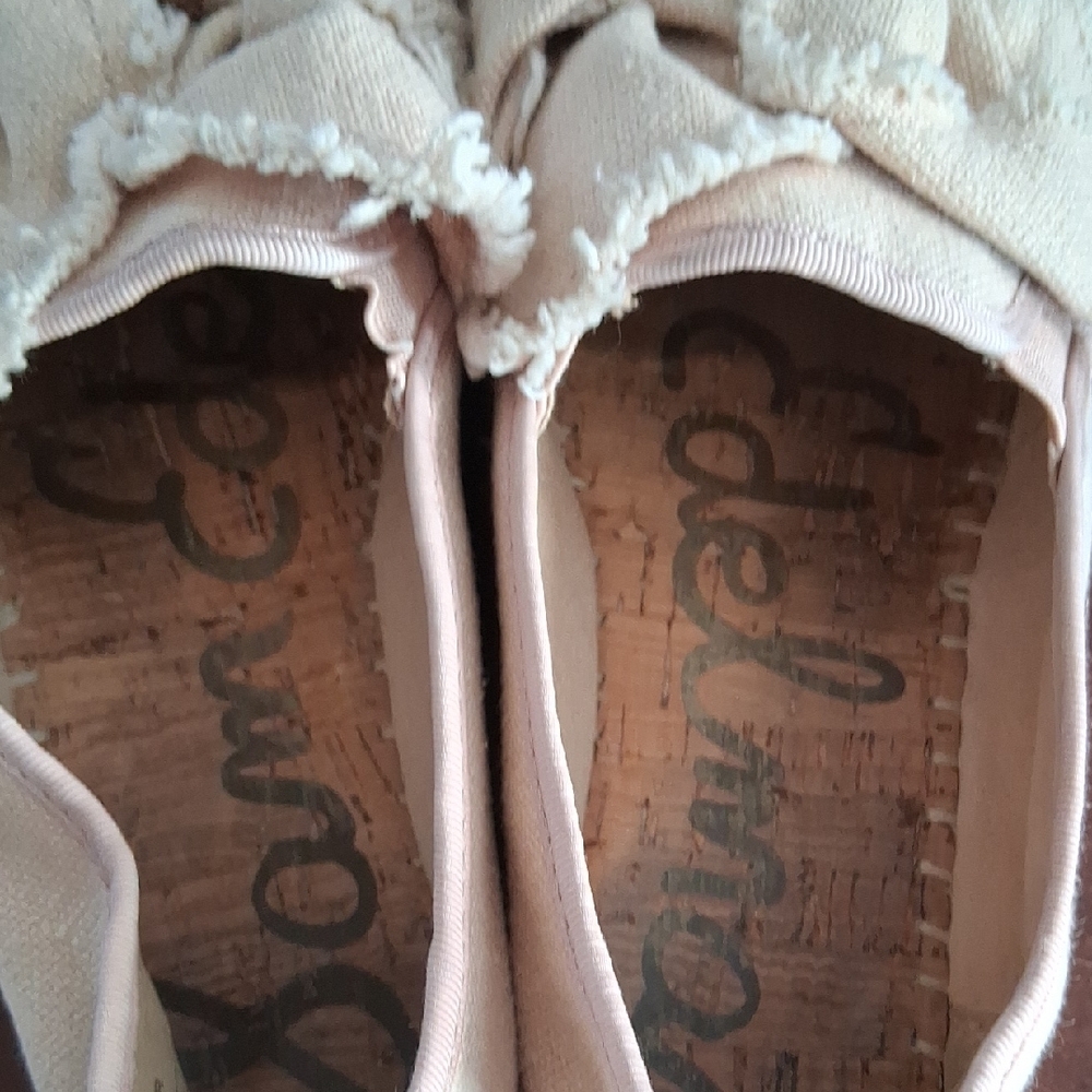 Sam Edelman Tan Espadrille Slip-Ons - Picture 4 of 7